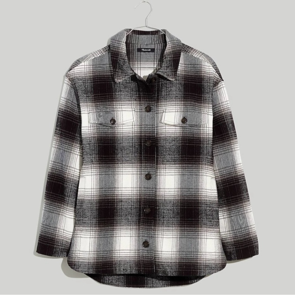 Madewell plaid jacket